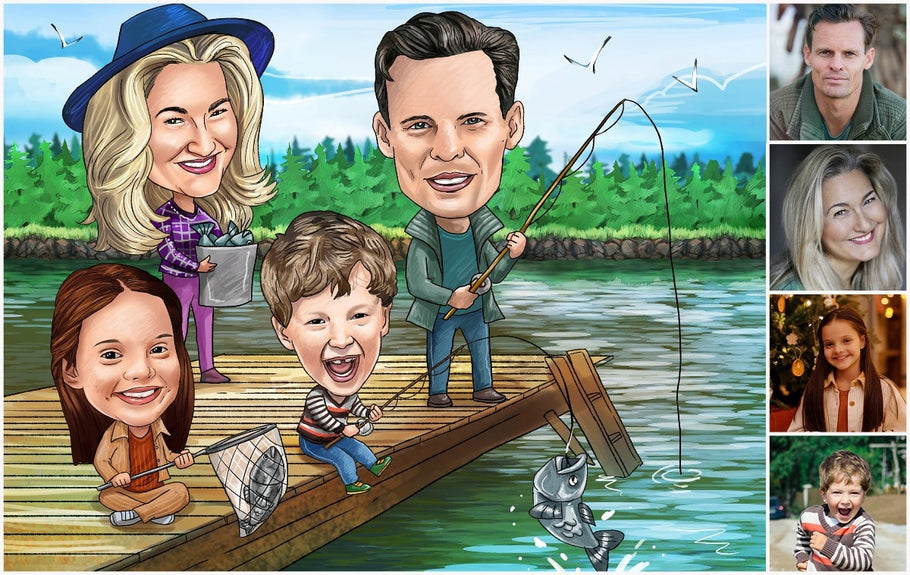 Le métier et le savoir-faire authentique de caricaturiste